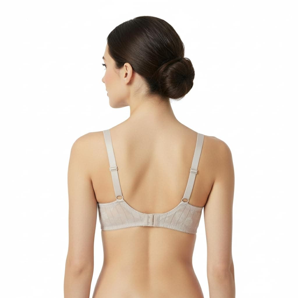 Selene, Sujetador Reductor para Mujer en Encaje, con Aros y Sin Relleno, Colección Mariluz — view 2