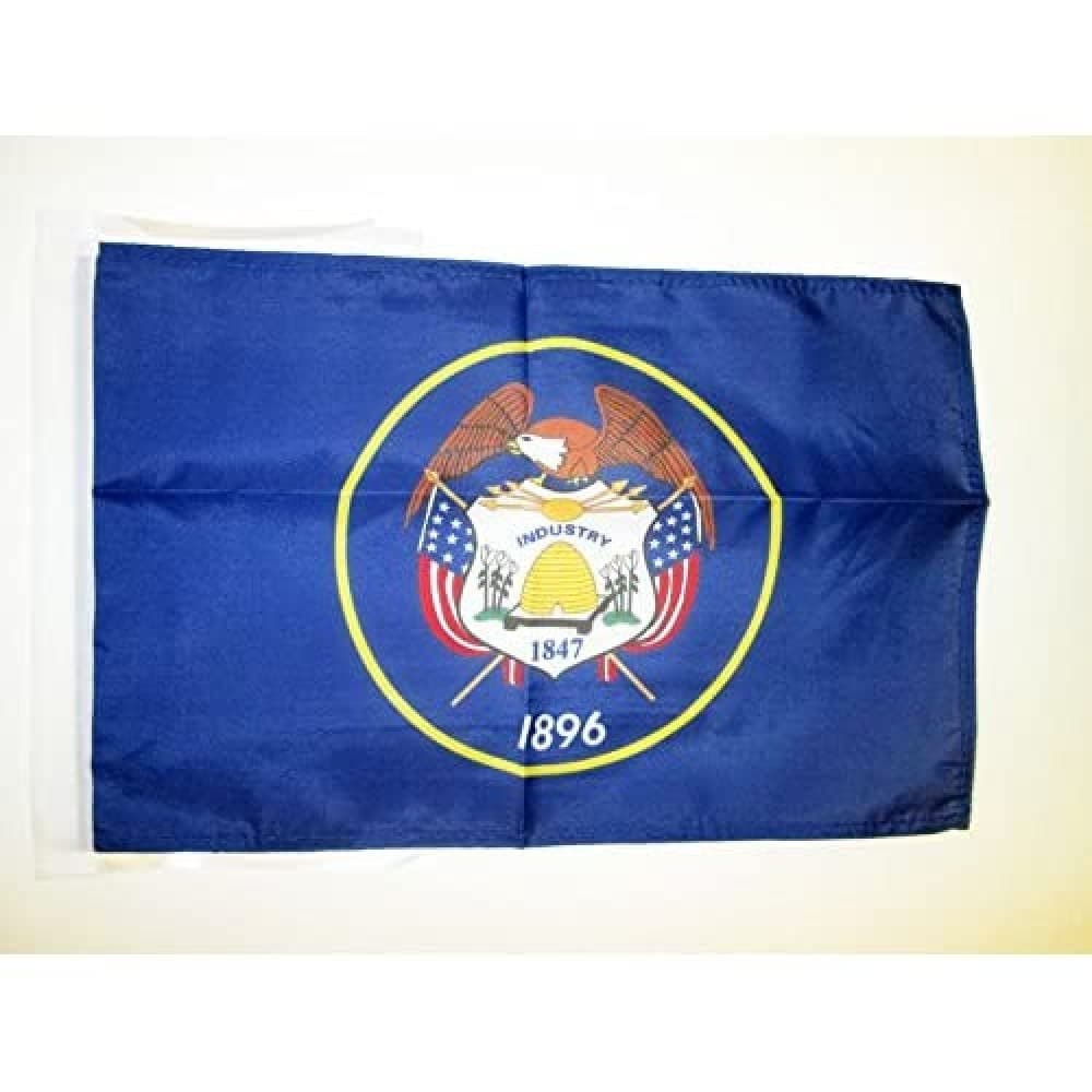 AZ FLAG Bandera de ESPAÑA SIN Armas 45x30cm - BANDERINA ESPAÑOLA SIN Escudo 30 x 45 cm cordeles — view 252