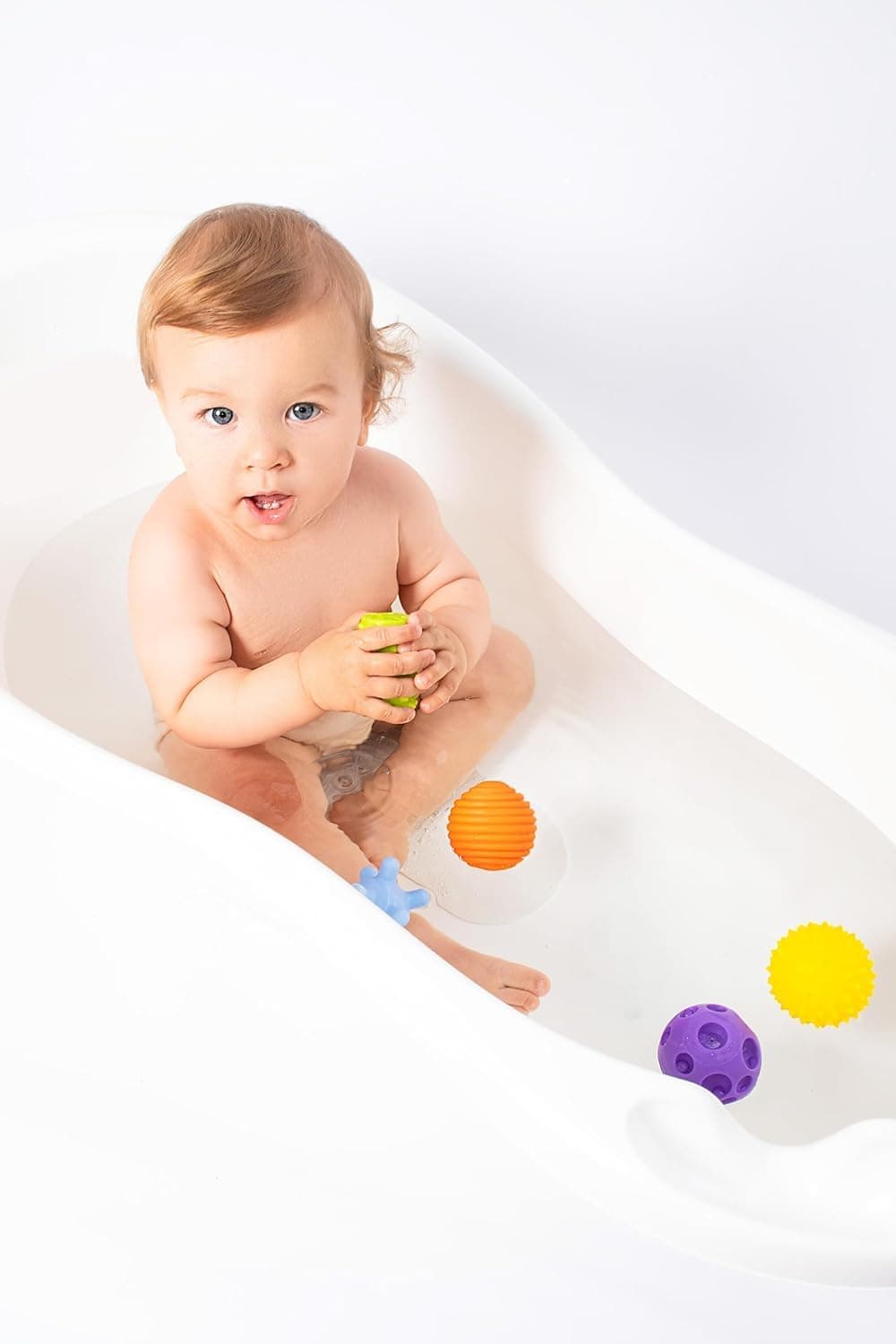FANCY Baby Pelotas Sensoriales para Bebés - Juguete Educativo para Bebés a Partir de 3 Meses, Multi Ball Texturizada y Sensorial, Pelota Montessori, Bolas para Bebé — view 3