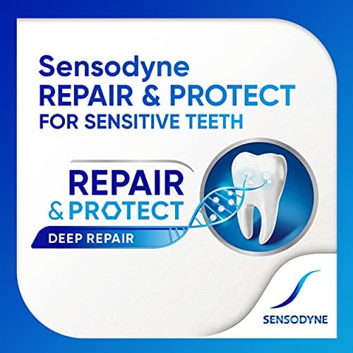 Sensodyne Repair and Protect Whitening Toothpaste, Toothpaste for Sensitive Teeth and Cavity Prevention, 3.4 oz (Pack of 2) — view 12