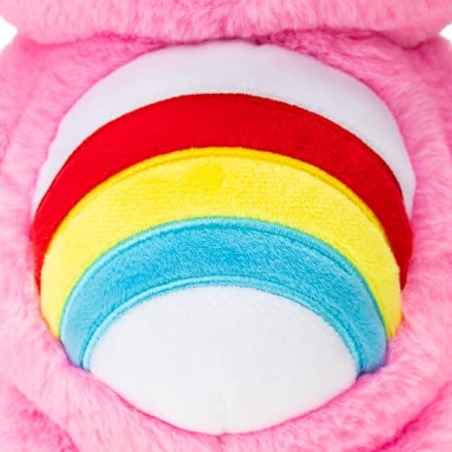 Care Bears 14" Cheer Bear Plushie - Medium Size - Pink Plushie for Ages 4+ – Perfect Stuffed Animal Holiday, Birthday Gift, Super Soft and Cuddly – Good For Girls and Boys, Employees, Collectors — view 2