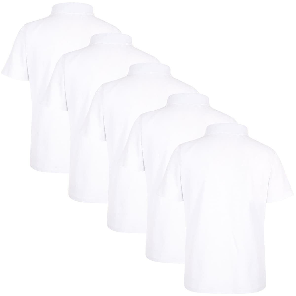 A2Z 4 Kids Girls Boys Polo T Shirts Plain Summer Tank Top & Tees Fashion Soft Feel School T Shirts for Children Unisex Age 3-16 Years — view 5