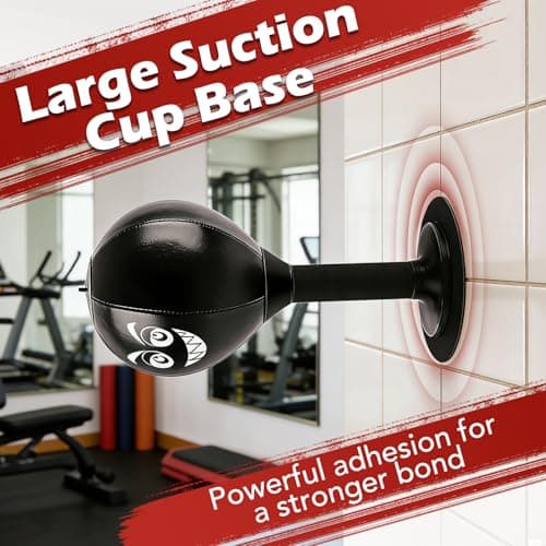 Desktop Punching Bag, Desk Punching Bag Stress Relief, Upgraded Strong Suction Cup & All-Around Foam Protect Spring, Portable Tabletop Boxing Ball, for Adults Coworkers and Friends — view 2