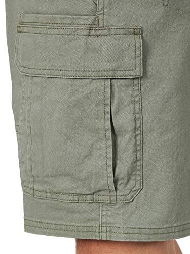 Wrangler Authentics Men's Classic Cargo Stretch Short, Dusty Olive, 36 — view 4