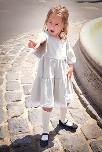 Otter MOMO Toddler/Little Girls Mary Jane Ballerina Flats Size 10 Shoes Slip-on School Party Dress Shoes — view 3