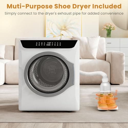 Auertech Portable Washer and Dryer Combo Set, 2.8 CU. FT. Portable Clothes Dryers with Boot Dryer, 28 lbs Fully Automatic Washing Machine, Compact Washer and Dryer for Apartment, RV, Dorm — view 2