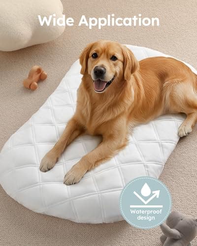 Yoofoss Waterproof Crib Mattress Protector 2 Pack, Quilted Crib Mattress Pad Cover Ultra Soft and Breathable, Machine Washable Toddler Mattress Protector for Standard Baby Crib Size 52''x28'' — view 6