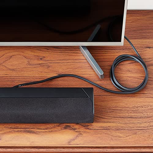 Amazon Basics Digital Optical Audio Toslink Cable for Sound Bar, TV - 6 Feet (1.8 Meters) — view 5