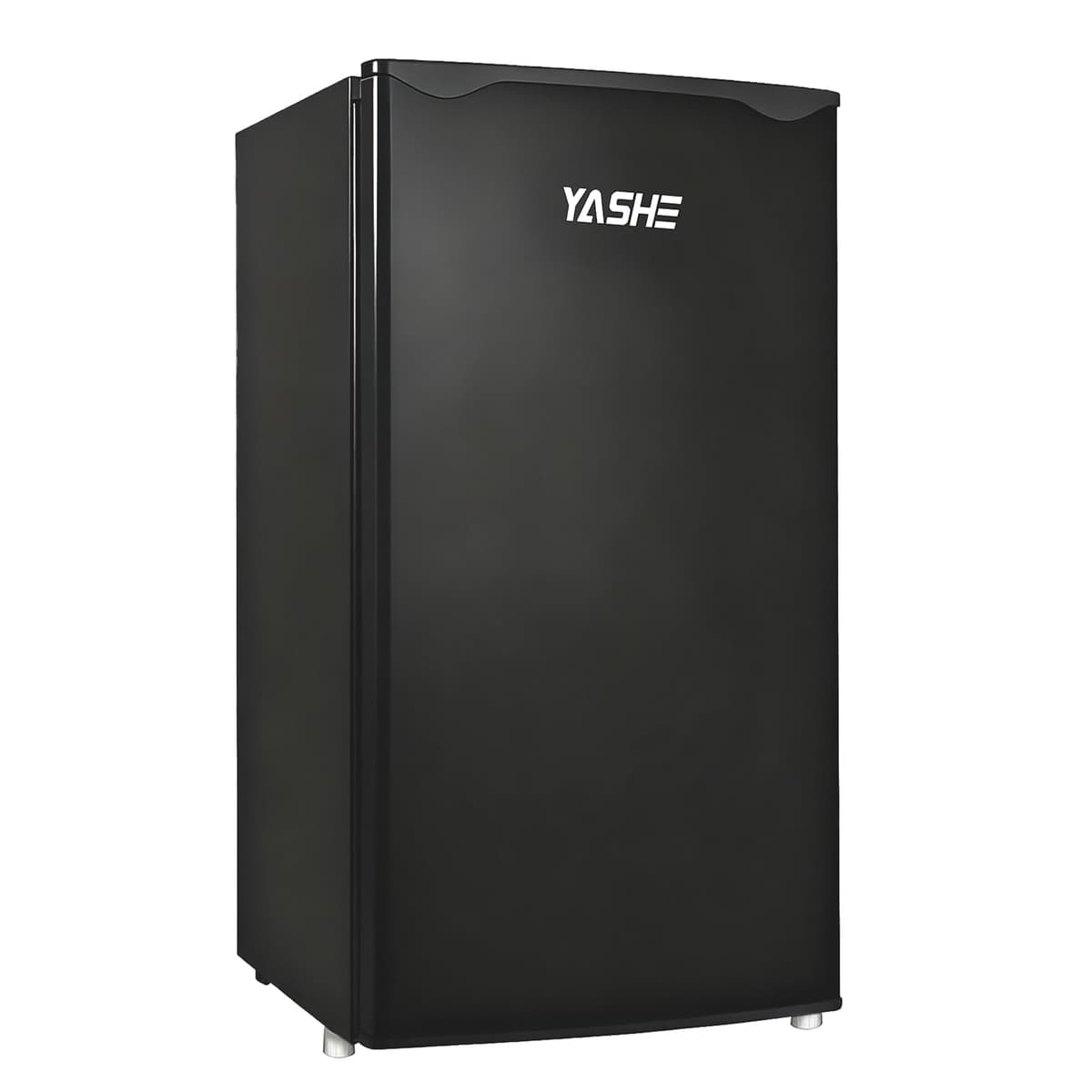YASHE 92L Mini Fridge with Freezer, Single Door Compact Refrigerator, Small Fridge with Adjustable Thermostat, Large Capacity, Reversible Door, Mini Refrigerator for Bedrooms, Offices, Dorms