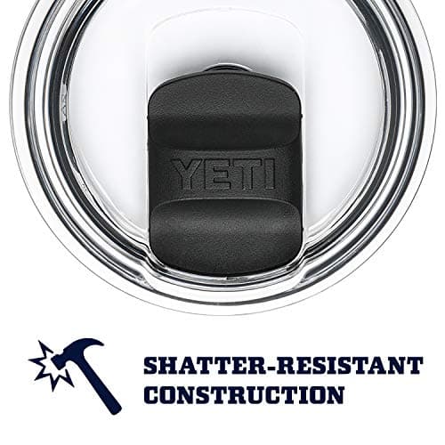 YETI Rambler 20 oz Tumbler, Stainless Steel, Vacuum Insulated with MagSlider Lid, Navy — view 5