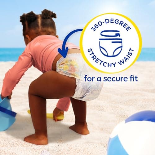Pampers Swim Diapers - Splashers - Size 2-3, 20 Count, Gap-Free Disposable Baby Swimming Pants — view 5