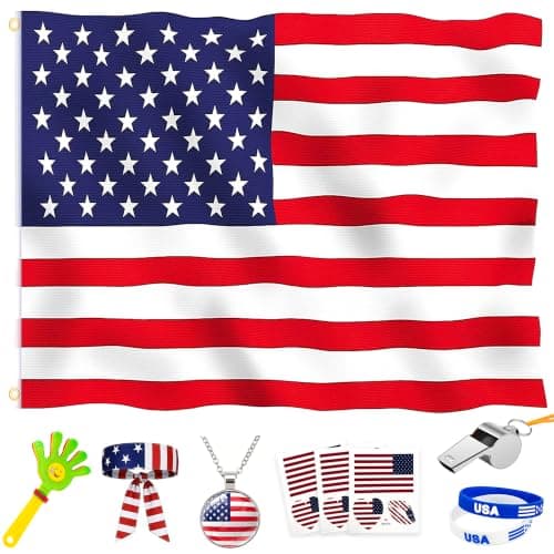 JSDKFJSA 2026 World Cup Fan Accessories Kit, 7 PCS World Soccer Sport Cup Gear Set, World Cup Merchandise for Soccer Party Decorations, Stadium Events, Watch Party, Home Cheering (United States)