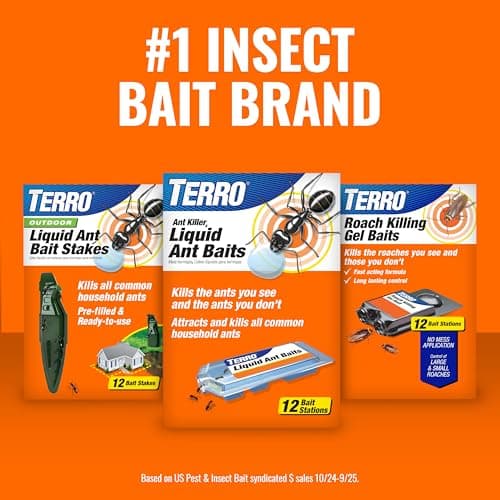 TERRO Multi-Surface Liquid Ant Baits, 4-Pack, Indoor Bait Stations for Home — view 13