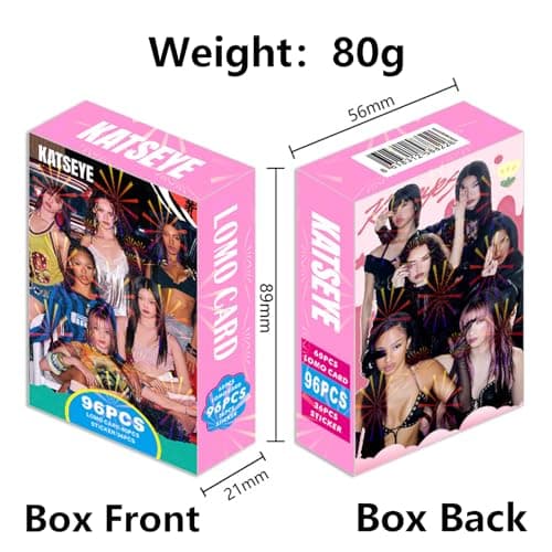 KAT_SEYE Merch 60PCS LOMO Cards + 36PCS Stickers Novel Idol Flash Album Cards Set Mini Merch Photocards Beautiful Chaos Set Gift for Fans Girls Collection Greeting — view 2