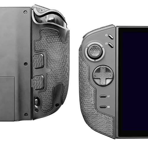 Luck&Link Controller Grip For Legion Go 2, Textured Skin kit,Anti-Skid Sweat-Absorbent Controllers Handle Grips, Buttons,Triggers,D-pad (PRO - Dark Gray) - Windows — view 2