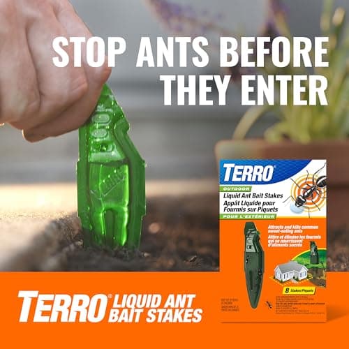 TERRO Indoor Liquid Ant Baits with Multi-Surface Adhesive Strips – 4-Pack, Ant Trap and Bait Station for Discreet Baiting, Stations for Complete Colony Elimination, Discreet Ant Traps, T334BCAN — view 8