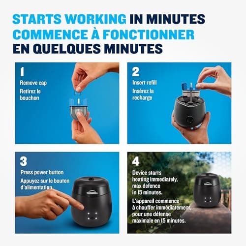 Thermacell Mosquito Rechargeable Repeller Refills; 72 Hours; Compatible with Thermacell E-Series & Radius Only; 20 Foot (6 m) Mosquito Repellent Zone; Deet Free Bug Spray Alternative; Scent Free … — view 3