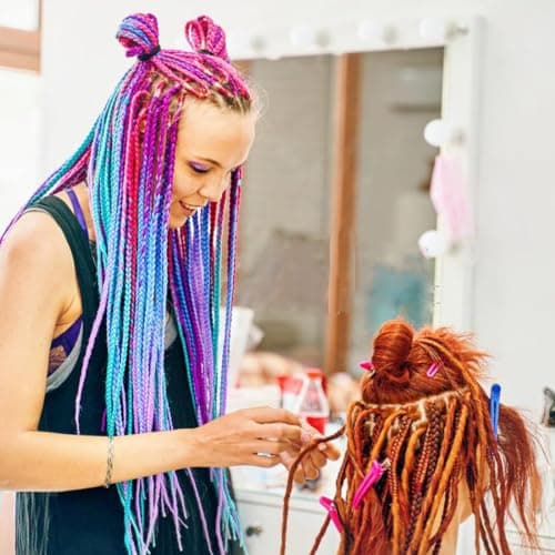 Weabetfu Dreadlocks Crochet Hooks with Ergonomic Handle,Dreadlock Needle Tool for Craft,Dreadlock Crochet Hook for Hair 0.5mm 1 Hook — view 5