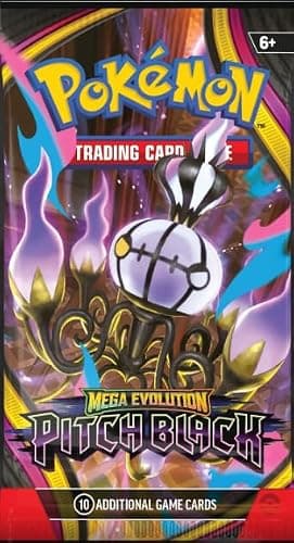 Pokemon TCG: Mega Evolution Pitch Black Sleeved Booster — view 5