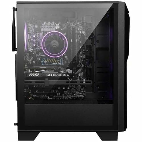 MSI Codex R2 B14NVK5-699US Gaming Desktop PC - Intel Core i5-14400F, GeForce RTX 5050, 16GB DDR5, 1TB NVMe SSD, Windows 11 Home, Black — view 2