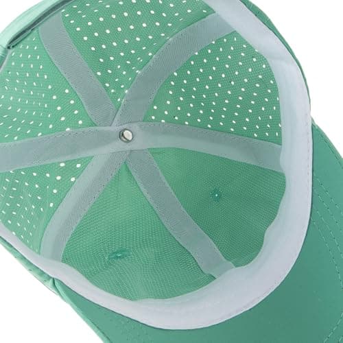 Jastore Kids Sun Hats for Girls Boys Quick Drying Baseball Cap Lightweight Sun Protection Hat for Outdoor Activity (US, Age, 6 Years, 10 Years, Green) — view 2