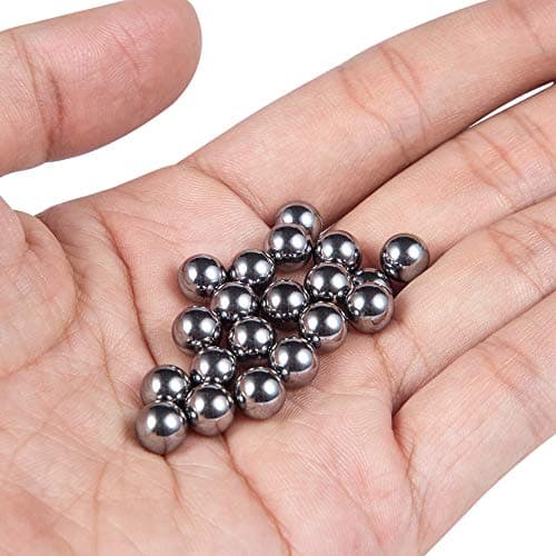 (200 Pieces) Breezliy - 5mm (0.197") Precision Stainless Steel Bearing Balls G25 (304 Stainless Steel Non Magnetic) — view 2