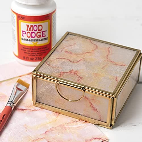 Mod Podge Gloss Sealer, Glue & Finish: All-in-One Craft Solution- Quick Dry, Easy Clean, for Wood, Paper, Fabric & More. Non-Toxic - Craft with Confidence, Made in USA, 16 oz., Pack of 1 — view 6