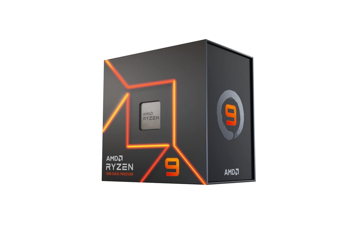 AMD Ryzensets 7 7800X3D Processor with 3D V Cache technology (integrated Radeon Graphics, 8 cores/16 threads, 120W TDP, AM5 Socket, 104MB cache, up to 5.0 GHz max boost, no cooler) — view 11