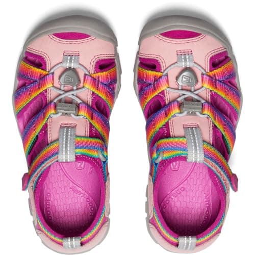 KEEN Seacamp 2 CNX Closed Toe Sandals, Rainbow/Festival Fuchsia, 11 US Unisex Little Kid — view 4