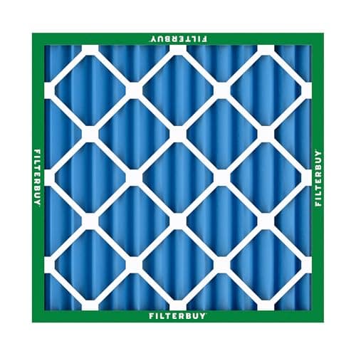 Filterbuy 20x20x2 Air Filter MERV 13 Optimal Smoke & Allergy Defense (2-Pack), Electrostatic Pleated HVAC AC Furnace Filters Replacement, Made in USA (Actual Size: 19.50 x 19.50 x 1.75) — view 7