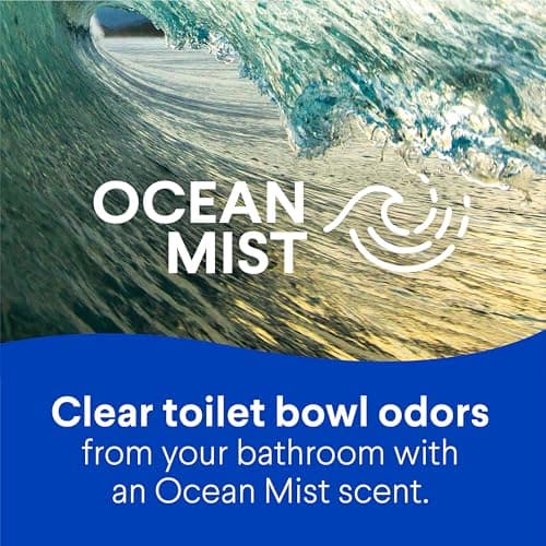 Clorox Toilet Bowl Cleaner Clinging Bleach Gel, Kills 99.9% of Bacteria and Viruses, Ocean Mist, 24 Fl Oz, Pack of 2 — view 6