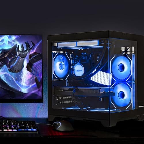 Panorama Gaming PC, Ryzen 7 5700X, RTX 3060 12GB, 16GB DDR4, 1TB, Black — view 8