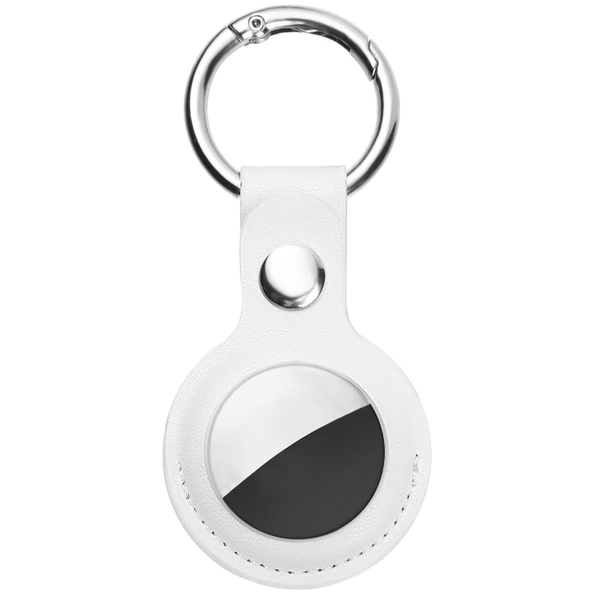 Ainiv Llavero para AirTag, 1 Pieza Llaveros para AirTag Funda Protectora, PU Localizador Portátil Antipérdida, Protectora de Cuero Funda Bluetooth Tracker Mascotas y Mochilas — view 35