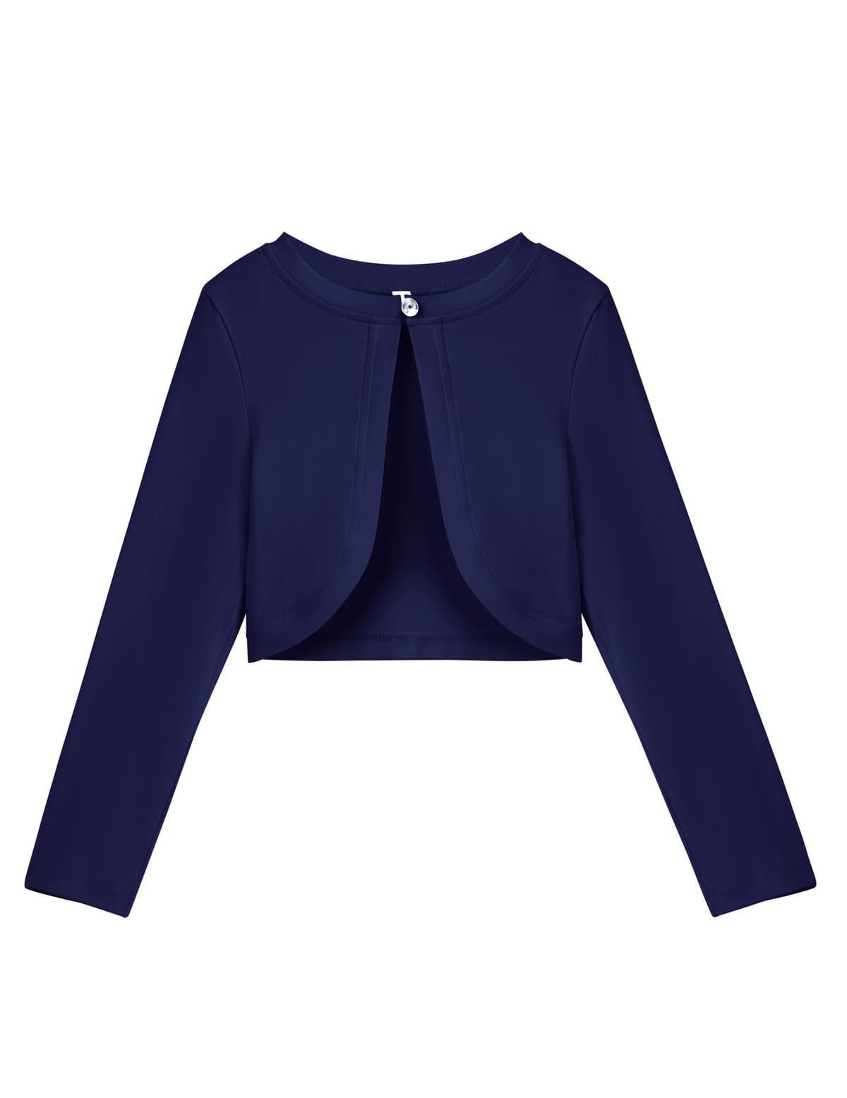 Arshiner Cárdigan para Niña Festivo Bolero de Algodón Chaqueta de Comunión con Botón de Diamante 5-13 años — view 7