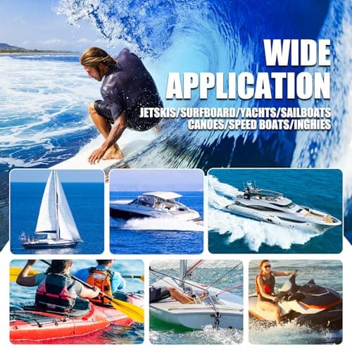 Surfboard Repair Kit - Fiberglass Repair Kit, Single Component UV Resin Repair Glue with UV Light, Gloss Varnish, Quickly Repair Scratches, Holes, and Gaps in Fiberglass, Surfboard, Carbon Fiber — view 5