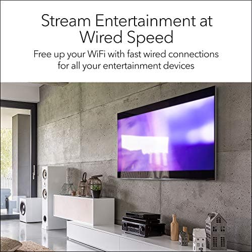 NETGEAR 5-Port Gigabit Ethernet Unmanaged Essentials Switch (GS305) - Home Network Hub, Office Ethernet Splitter, Plug-and-Play, Silent Operation, Desktop or Wall Mount — view 2