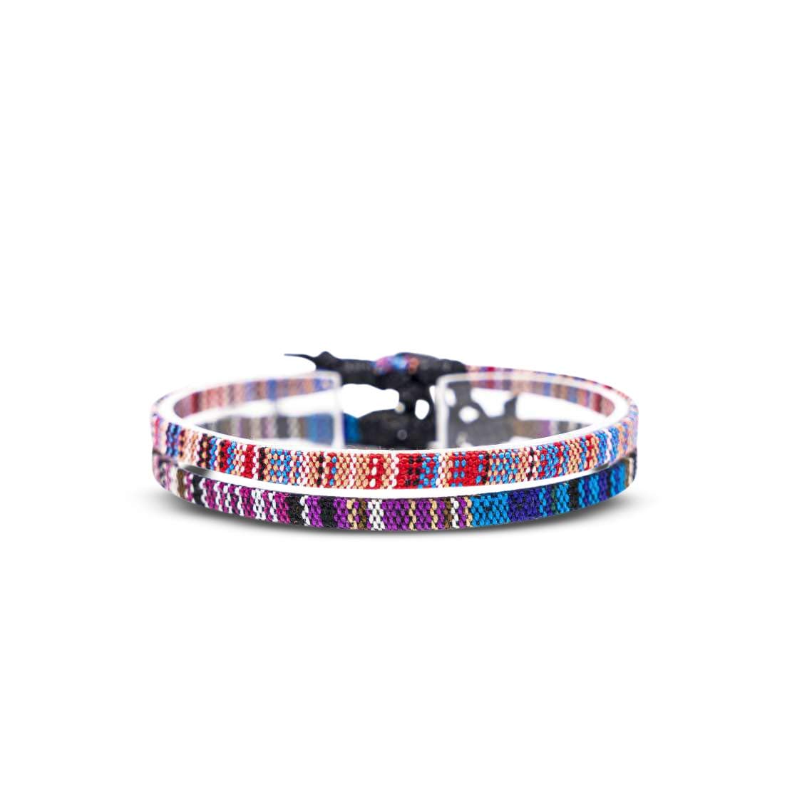 Made by Nami Tobilleras Mujer Impermeables Ajustables 19-38cm Pulseras Boho de Hilo Algodón 100% Turquesa — view 19
