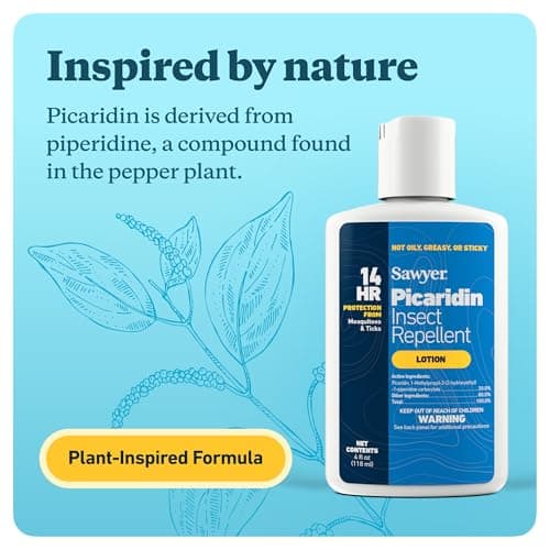 Sawyer Products SP564 Premium Insect Repellent with 20% Picaridin, Lotion, 4-Ounce — view 2