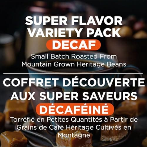 Maud's Flavored Decaf Coffee Pods Variety Pack, 80 ct,14 Assorted Roasts & Flavors, Decaf Medium Roast Coffee in Single Serve Pods - 100% Arabica Beans, Compatible with Keurig K Cups Maker — view 4