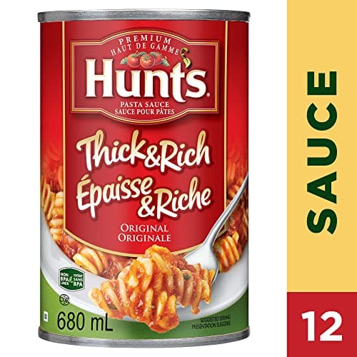 Hunt's Thick & Rich Original Pasta Sauce, 680 ml, Pack of 12 — view 3