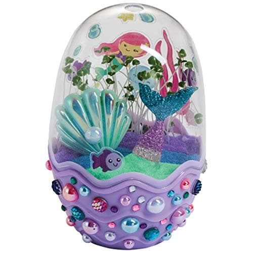 Creativity for Kids Mini Garden: Mermaid Terrarium Kit - Mermaid Gifts for Girls, Crafts and Toys, Stocking Stuffers for Kids (Ages 6+) — view 6
