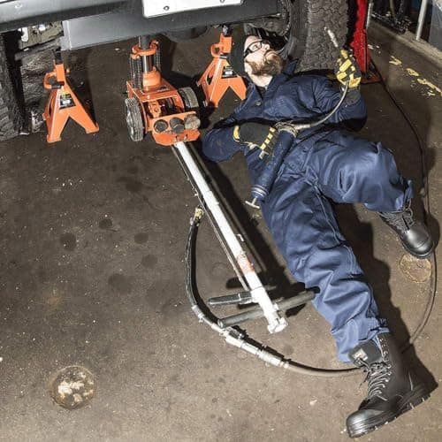 Pioneer Heavy Duty Work Coveralls for Men - 7 Pockets - Adjustable Wrist, Action Back, Elastic Waist - Regular Fit — view 10