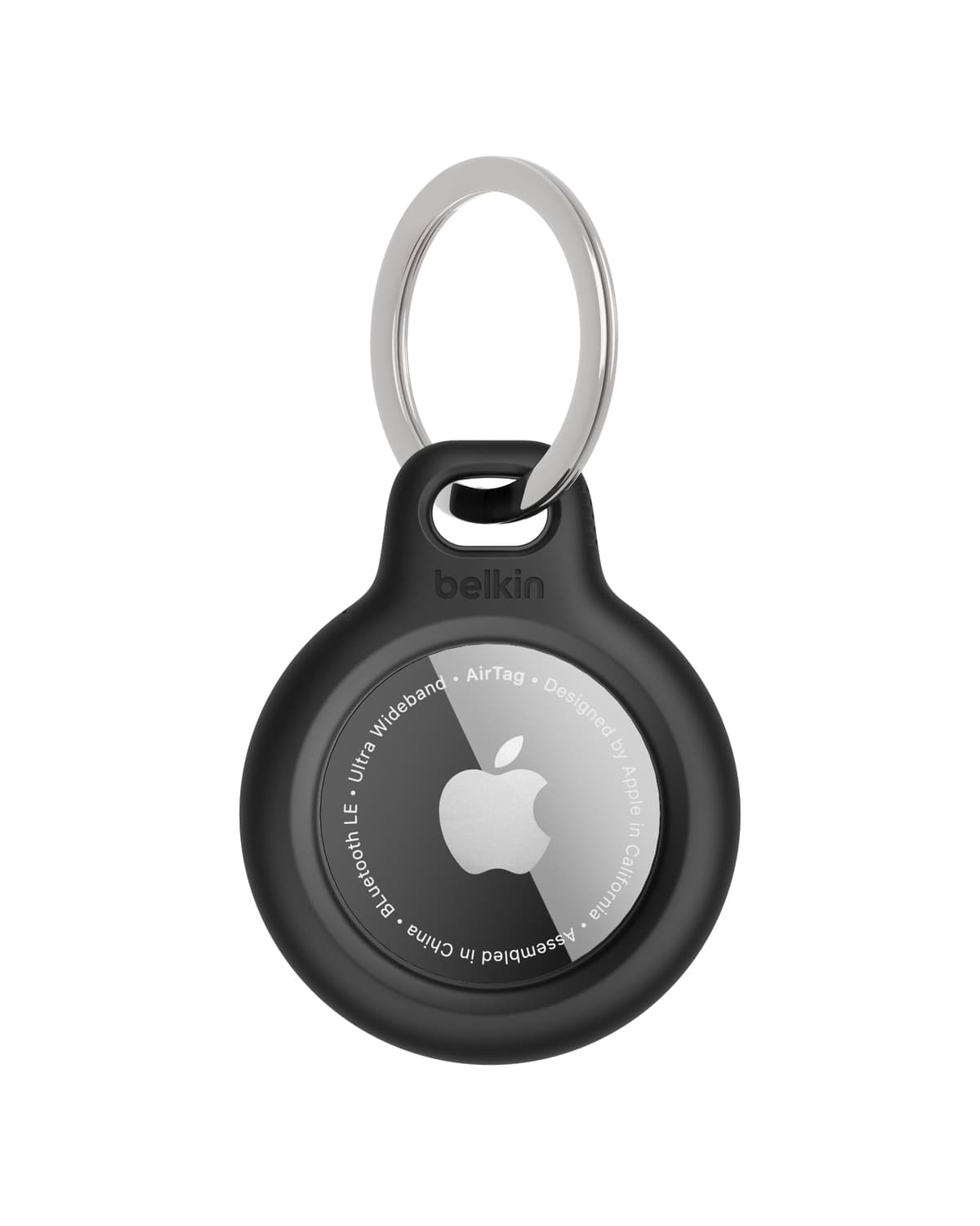 Belkin Secure Holder Funda Impermeable con Llavero para AirTag, Cubierta Resistente y antiarañazos, Accesorio Protector con Anillo para Llaves, Mascotas, Mochilas, Maletas y Otros, Negro una Unidad — view 10