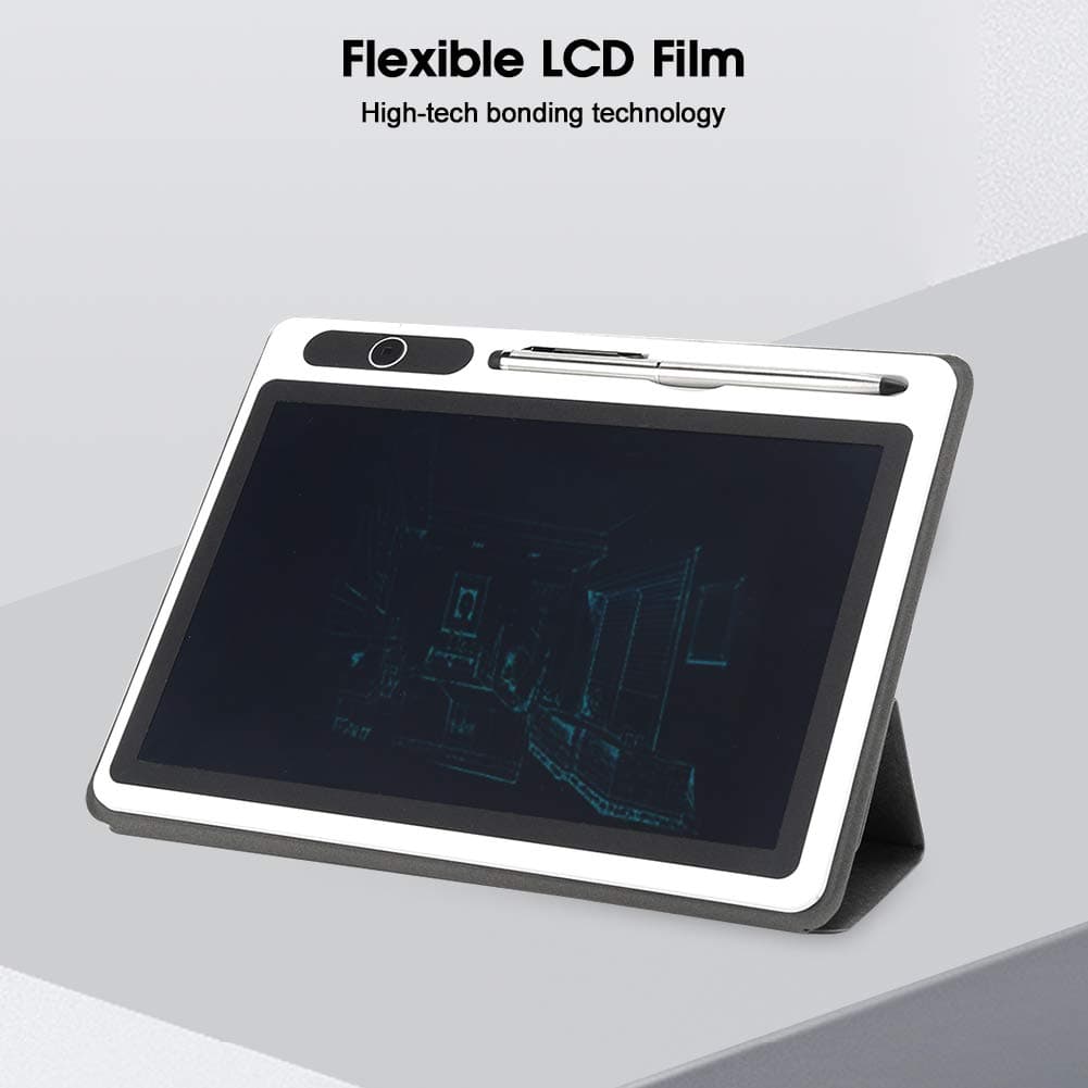 Bloc de notas electrónico Protable Bloc de notas electrónico Tableta LCD Almohadilla de dibujo Suministros comerciales Herramienta de pintura a mano(black) — view 5