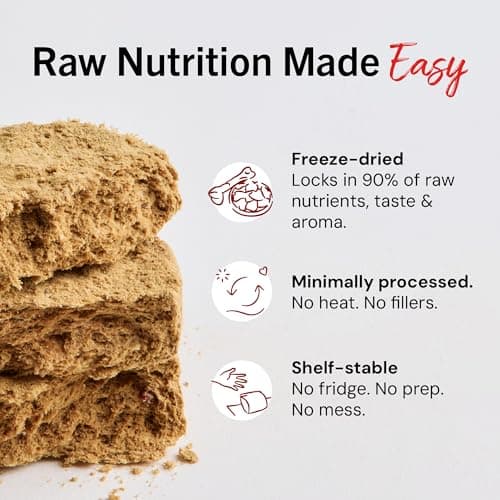 Stella & Chewy's Freeze-Dried Raw Dinner Patties - Chicken Recipe - High Protein Grain-Free Puppy & Dog Food - Perfect For Picky Eaters - 5.5 oz — view 5