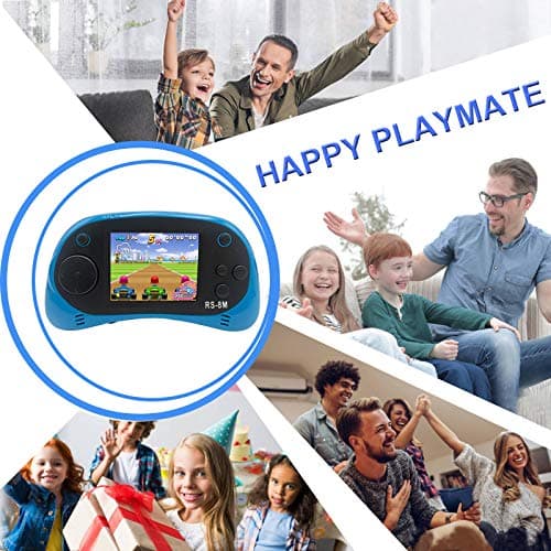 Kids Handheld Portable Video Game Player with 200 Games - 16 Bit 2.5 Inch Screen Mini Retro Electronic Machine for Boys Girls — view 6
