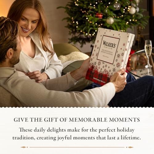 Walkers Shortbread Advent Calendar, Christmas Cookies, All Butter, Crumbly delicious holiday cookies, Limited edition - 294g — view 4