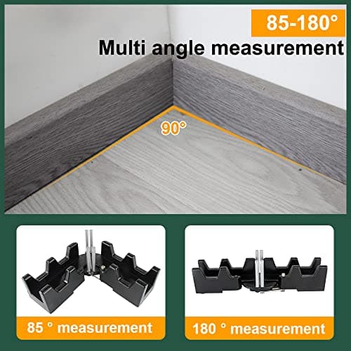 2-in-1 Mitre Measuring Cutting Tool, Measuring and Sawing Mitre Angles Cutting Tool for Home Improvement, Carpentry Work — view 2