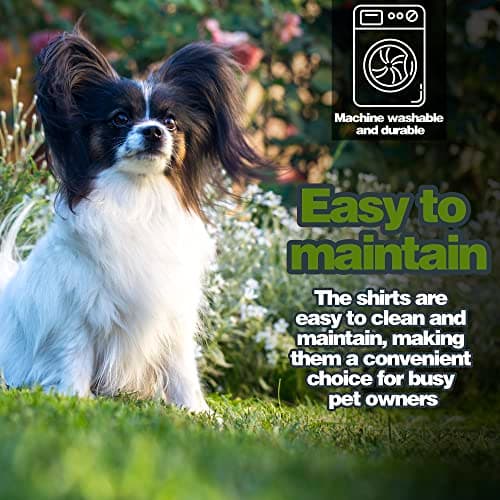 Elevate Your Dog's Fashion Quotient with Colorful and Breathable Sleeveless Cotton Shirts! Perfect Pet Apparel for Small to Medium Dogs Red M — view 2