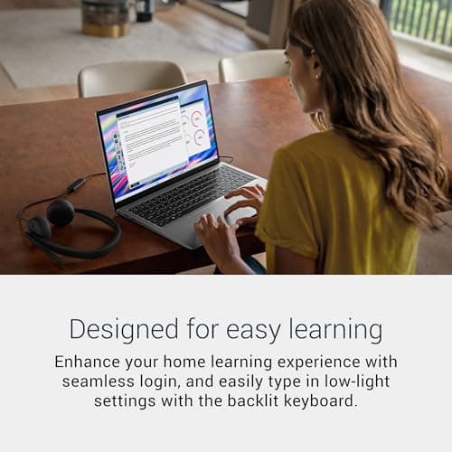 Dell 15 Laptop DC15250-15.6-inch FHD (1920x1080) 120Hz Display, Intel Core i5-1334U Processor, 16GB DDR4 RAM, 512GB SSD, Intel UHD Graphics, Windows 11 Home, Onsite Service - Platinum Silver — view 3